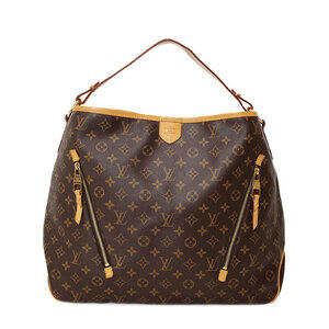 Louis Vuitton Monogram Leather Brown Delightful Semi Shoulder Bag